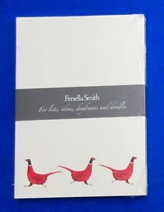 FENELLA SMITH UK British Designer PHEASANT Running 70 Sheet Notebook Journal New - Picture 1 of 1