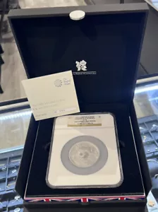 2012 GREAT BRITAIN SILVER 10 POUNDS LONDON OLYMPICS PEGASUS NGC PF 69 - Picture 1 of 11