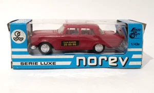 NOREV série LUXE voiture MERCEDES 220 SE TAXI RADIO n°49 1/43France plastique - Imagen 1 de 7