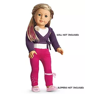 American Girl Isabelle's Mix & Match Outfit #16 Rosette Leotard Sweater Leggings - Picture 1 of 5
