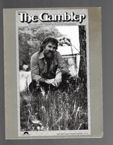 VINTAGE SHEET MUSIC KENNY ROGERS 1978 THE GAMBLER D SCHLITZ - Picture 1 of 1