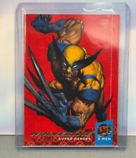 1994 Fleer Ultra Marvel X-Men Super Heroes Wolverine #6 MCU Trading Card