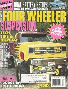 MARCH 1995 FOUR WHEELER MAGAZINE TRUCKS SUSPENSION TECH TIPS TACOMA JEEP ORIGEN - Picture 1 of 1