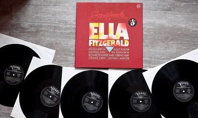 Ella Fitzgerald ‎– Songbook  - 5 LP's BOX SET - DE - VERVE RECORDS - SWING - Bild 1 von 4