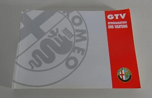 Bordmappe + Betriebsanleitung Alfa Romeo GTV 916 T. Spark + V6 Stand 01/1995 - Bild 1 von 2