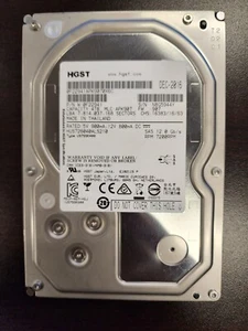 HGST 0F22941 UltraStar 4TB SAS 12Gb/s 7K6000 3.5" 7.2K RPM 512n Hard Drive - Picture 1 of 1