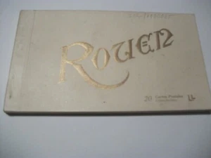 Rouen. 20 Cartes Postales Détachables. Carnet - Picture 1 of 1