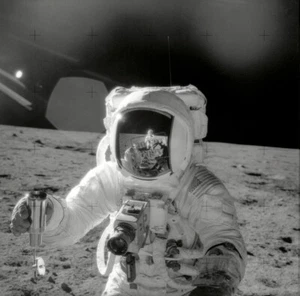 Bean Samples The Ocean of Storms Moonwalk EVAs Apollo 12 12X12 PHOTOGRAPH - Picture 1 of 1