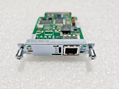 Cisco VWIC2-1MFT-T1/E1 1-port T1/E1 RJ-48 multiflex trunk VWIC - Image 1 of 3