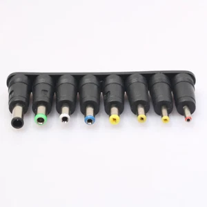 8 Stück Universal AC DC Netzteil Ladegerät Adapter Spitzen für Laptop Notebook in 1 SET - Bild 1 von 5