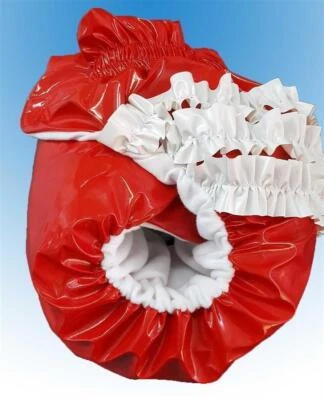 Big Kiddyfee Omutsu Lackstoff mit Rüschen