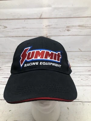 Sombrero Summit Racing Negro Ajustable Bandera Americana 40 Años NUEVO Foto 1 de 4
