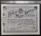 Scripophily - British India Period Rare Old Share Certificate dated1937