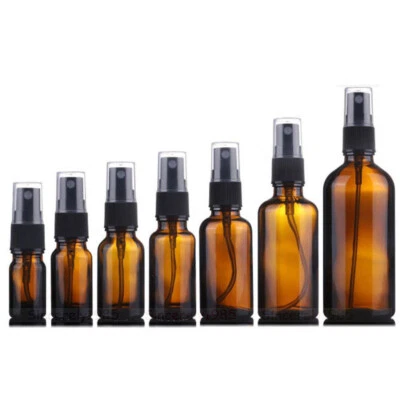 Botellas de spray de aceite de perfume de vidrio de 5 ml-100 ml pulverizador de niebla fina atomizador recargable  Foto 1 de 4