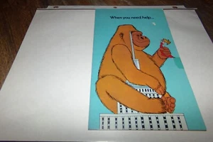 Vintage George McGovern Tom Eagleton Campaign King Kong Card & Funny Money 1972 - Picture 1 of 10