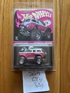 New Hot Wheels 2020 Red Line Club Volkswagen T1 Rockster Pink In Hand Ships Asap - Picture 1 of 2
