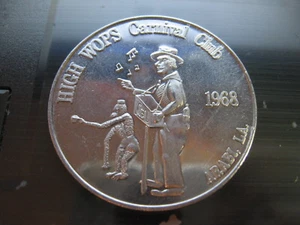 monkey organ grinder Mardi Gras doubloon Coin new orleans - Picture 1 of 1