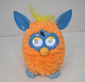 Juguete Hasbro 2012 coleccionable naranja Furby Boom totalmente funcional - Imagen 1 de 13
