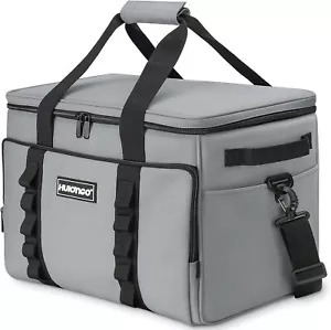 Large Soft Insulated Collapsible Travel Soft Sided Waterproof 48 Can Cooler Bag - Picture 1 of 6