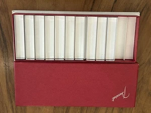 BACCARAT / BELLE SERIE DE 10PORTE COUTEAUX CRISTAL ESTAMPILLE BACCARAT ETAT +++ - Imagen 1 de 4