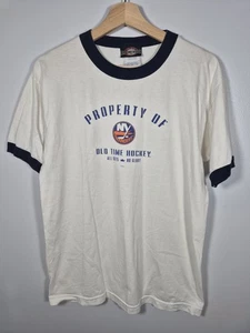 Old Time Sports New York Islanders NHL Made In USA T Shirt Medium - Picture 1 of 6