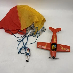 Fisher-Price Adventure People Draufgänger Sportflugzeug #306 & Skitaucher mit Fallschirm - Bild 1 von 24