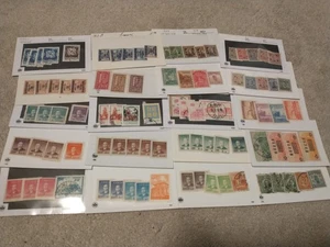 Republic Of China Lot 4 Fen - 10000 Yuan Stamp Many Mint Used MH NG ROC Taiwan  - Foto 1 di 1