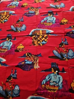 Alexander Henry Fabric Southwest Native American Women Red Cotton  46" x 44" - Image 1 of 4