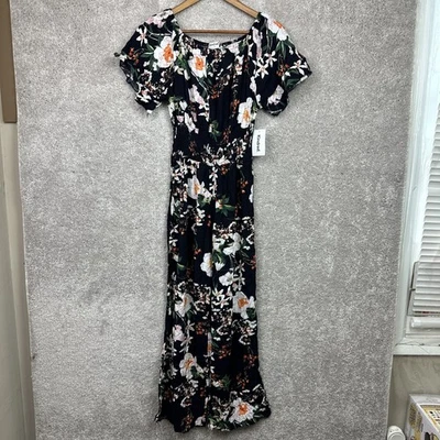 Mono para mujer Kindred by Anthropologie pierna ancha estampado floral mediano playa Foto 1 de 4