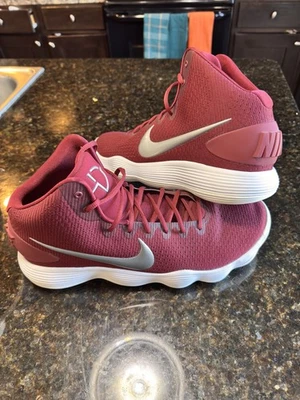 Tênis de basquete masculino Nike Hyperdunk 2017 TB marrom bordô 942571-602 15,5 - Imagem 1 de 4