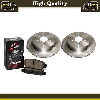 Juego de pastillas de freno delanteras y rotores de disco para Toyota T100 3,0 L 2,7 L 3,4 L Foto 1 de 4