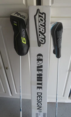 PING G430 LST Driver + G440 MAX 3 Wood with Graphite Design TOUR AD Shafts SAVE! - Image 1 of 4