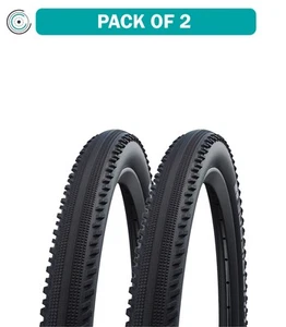 Pack of 2 Schwalbe Hurricane Tire 29 x 2 Clincher Wire Black Performance - Picture 1 of 1