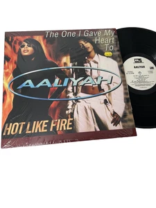 AALIYAH-THE ONE I GAVE MY HEART TO/HOT LIKE FIRE-SHRINK WRAP 1997 ATLANTIC NM - Picture 1 of 5
