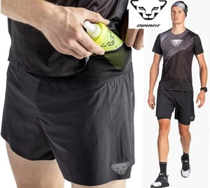 DYNAFIT DNA 2 in 1 split trail run corto ultraleggero traspirante mesh liner uomo XS - Foto 1 di 23