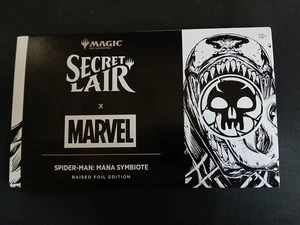 Magic The Gathering Secret Lair x Marvel's Spider-Man: Mana Symbiote Edición Lámina Elevada SELLADA - Imagen 1 de 2