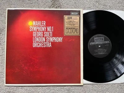 SXL 6113 MAHLER symphony no. 1 SOLTI UK 1980s DECCA n/b NIMBUS audiophile NM - Image 1 of 4