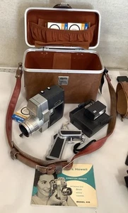 Bell & Howell Director Series Optronic Eye Model 416 8mm Movie Camera W/ Case - Picture 1 of 7