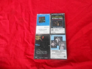 CANNONBALL ADDERLEY-4 CASSETTE LOT-MERCY, MERCY, MERCY-IN NEW YORK-MORE-EX - Picture 1 of 3