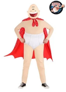 Captain Underpants Costume for Adult Xl - Picture 1 of 3