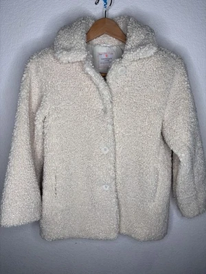 Crewcuts by J. Crew Youth Sherpa Jacket Girls Size L 10 - Image 1 of 4
