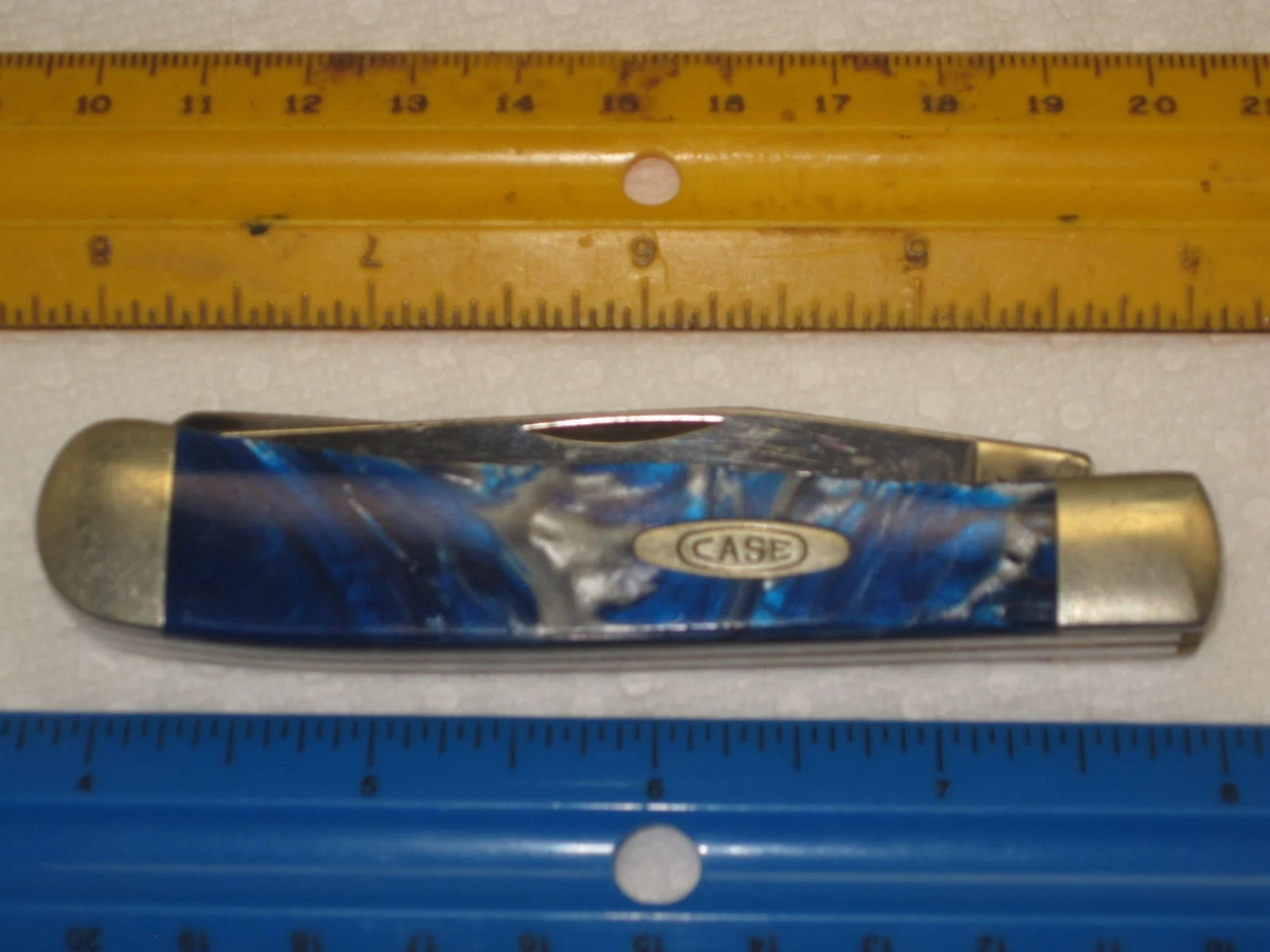 Case XX Blue Collectible Vintage Factory Manufactured Folding