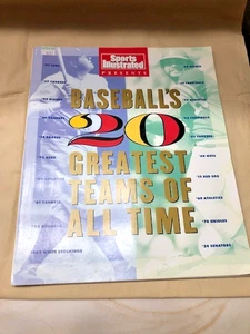Baseball's 20 Greatest Teams of All Time Presented by Sports Illustrated-1991 VG - Picture 1 of 22