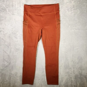 Leggings Fabletics donna arancione medio movimento 365 yoga palestra corsa tempo libero - Foto 1 di 9