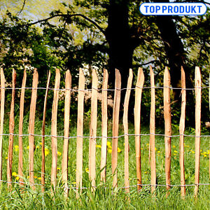 Staketenzaun mit Imprägnierung Gartenzaun Zaunlatte Holzzaun Zaun Höhe 50-100cm