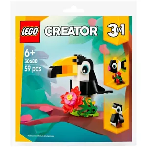 LEGO Creator Tropischer Tukan Papiertüte 30688 (VERSIEGELT) - Bild 1 von 1