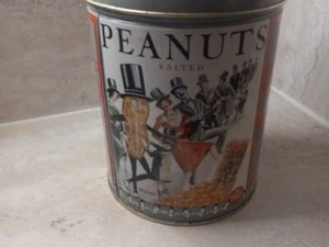 Vintage MR PLANTERS Peanuts Limited Edition Collectible Tin Can-Salted Nuts 24oz - Imagen 1 de 8