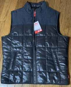 Coleman Mens Outdoor Company Two Tone Shoulder Vest color Raven New With Tags - Picture 1 of 1