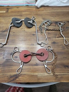 3 Sets Of Horse Riding Bits - Picture 1 of 7