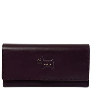 Cartera grande de cuero marrón sangre de buey Radley Puffy Radley - Nueva - PVP £99 - Imagen 1 de 6